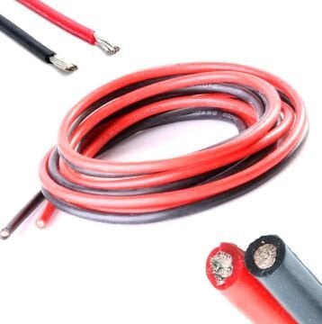 14 AWG Silikon Kablo Kırmızı - 1 Metre