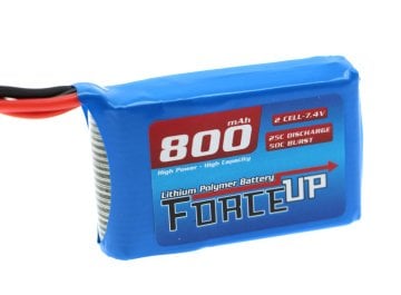 7.4V Lipo Pil 800mAh