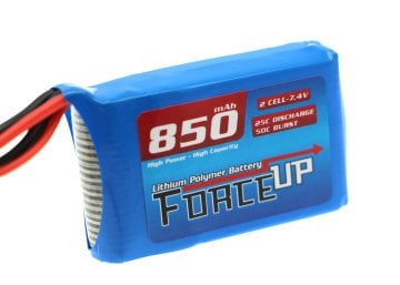 7.4V Lipo Pil 850mAh