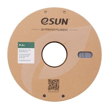 eSUN Gümüş Pla+ Filament 1.75mm 1 KG