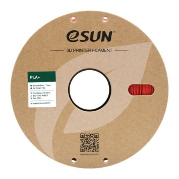 eSUN Kırmızı Pla+ Filament 1.75mm 1 KG