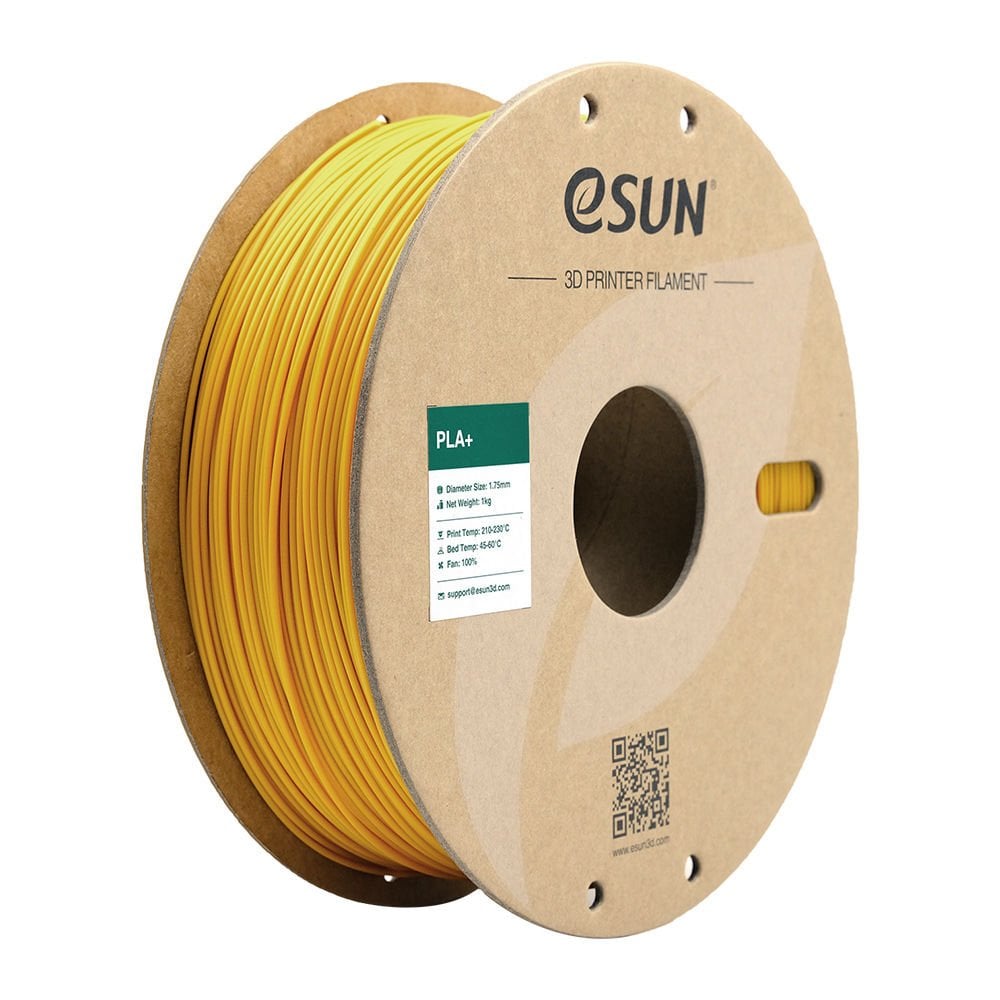 eSUN Sarı Pla+ Filament 1.75mm 1 KG