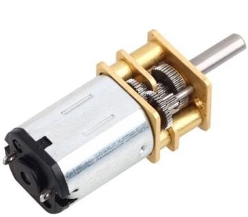 6V 15Rpm Redüktörlü Mikro DC Motor