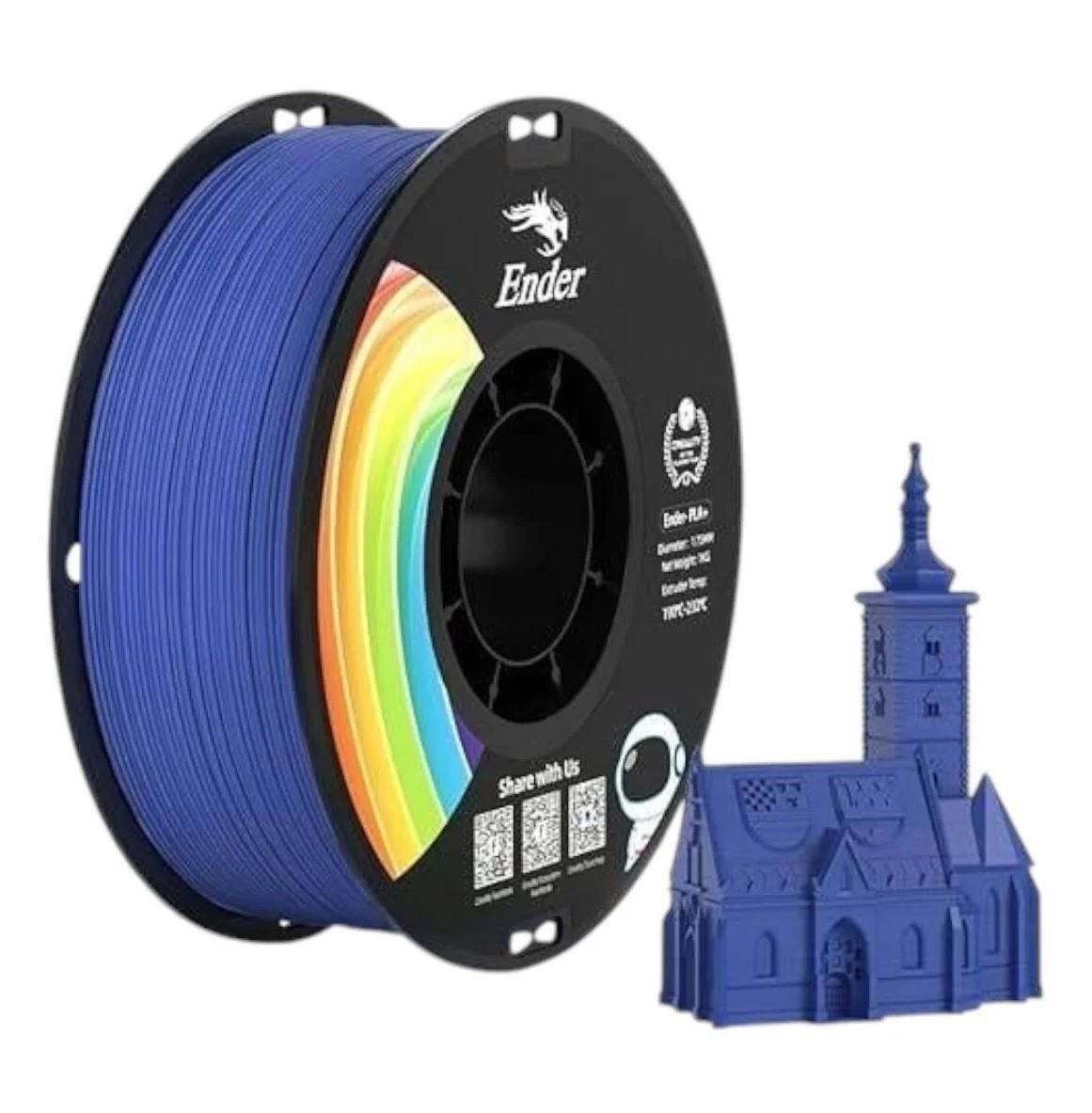 Creality Ender PLA+ Mavi Filament 1.75mm 1kg