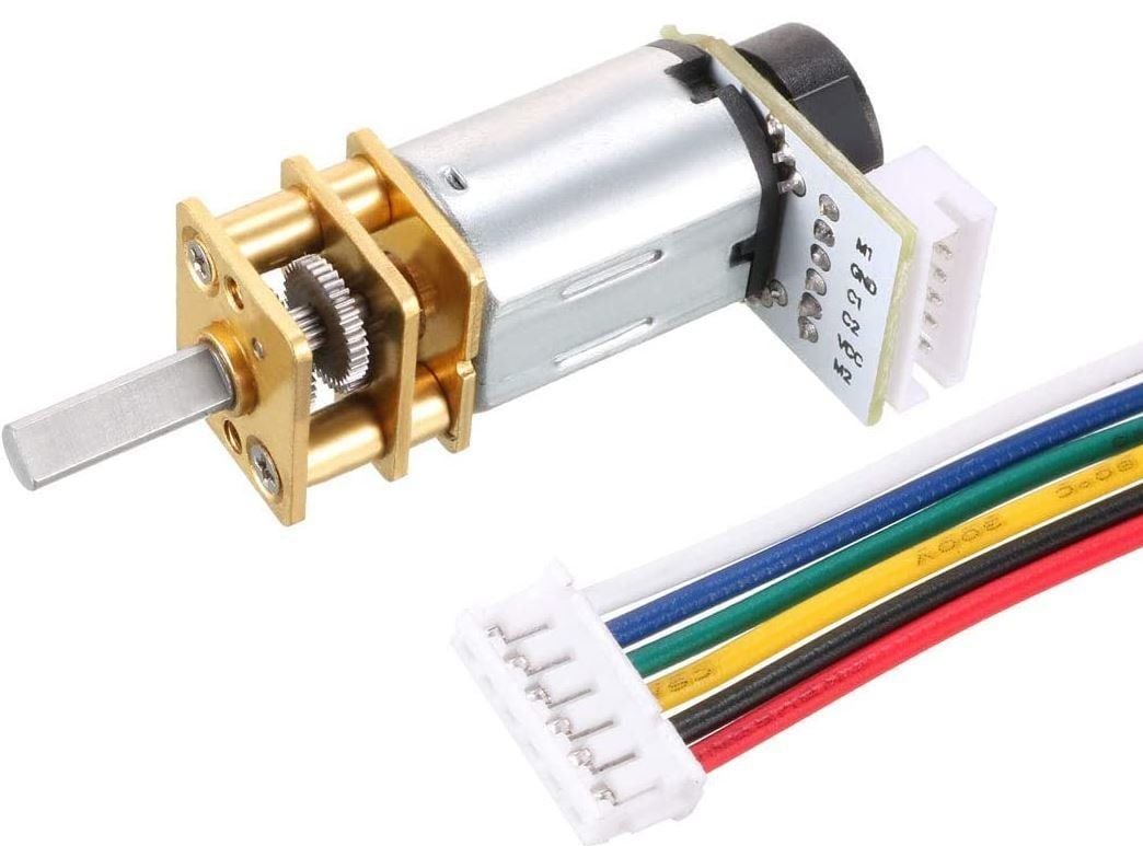 NovaMax Enkoderli 6V 250Rpm Mikro Dc Motor