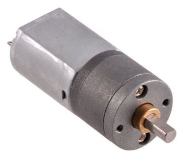 6V 800Rpm 25:1 Redüktörlü 20mm Dc Motor