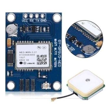 Ublox GY-GPSV3 NEO-8M M8N Antenli GPS Modülü