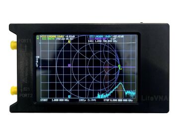 LiteVNA-64 50kHz-6.3GHz 4'' VNA Taşınabilir Vektör Ağ Analizörü