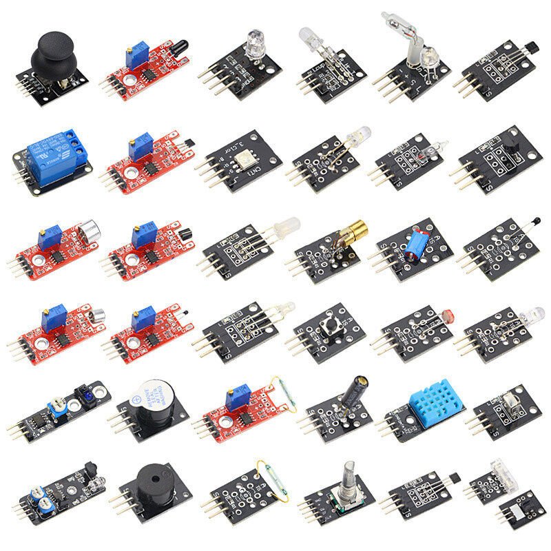 Arduino Sensör Seti - 37 Parça Kutulu