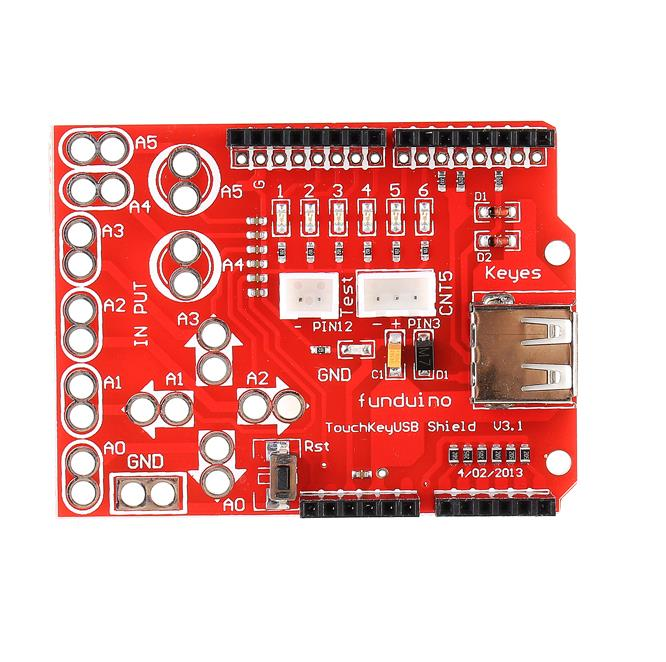 Funduino TouchKey USB Shield V3.1