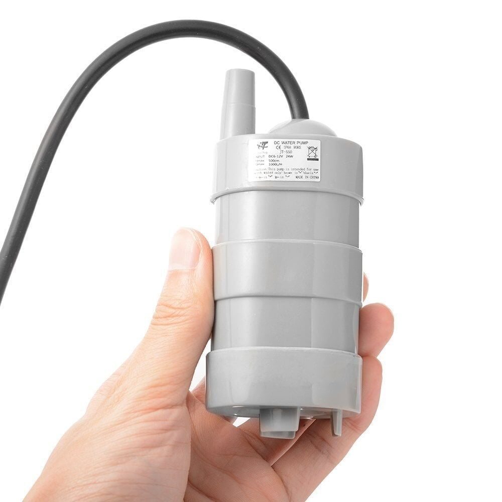 12V DC Su Pompası 600Litre/Saat -  5mt Su İtme Gücü