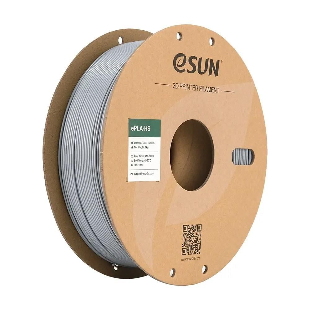 eSUN Hyper PLA+ Filament Gri 1.75mm 1Kg