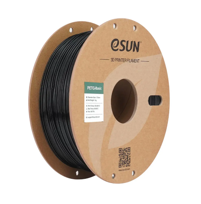 eSUN PETG Basic Filament Siyah 1.75mm 1Kg