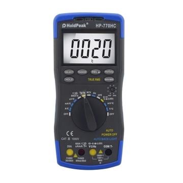 HoldPeak HP-770HC True RMS Multimetre