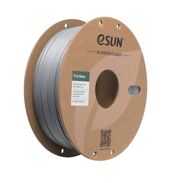 eSUN PLA Basic Filament Gümüş 1.75mm 1Kg