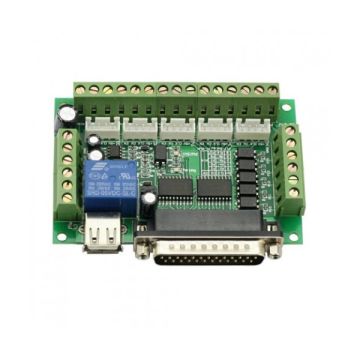 5 Eksen LPT CNC Kontrol Kartı PWM - Mavi