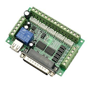 5 Eksen LPT CNC Kontrol Kartı PWM - Mavi