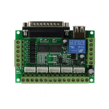 5 Eksen LPT CNC Kontrol Kartı PWM - Mavi