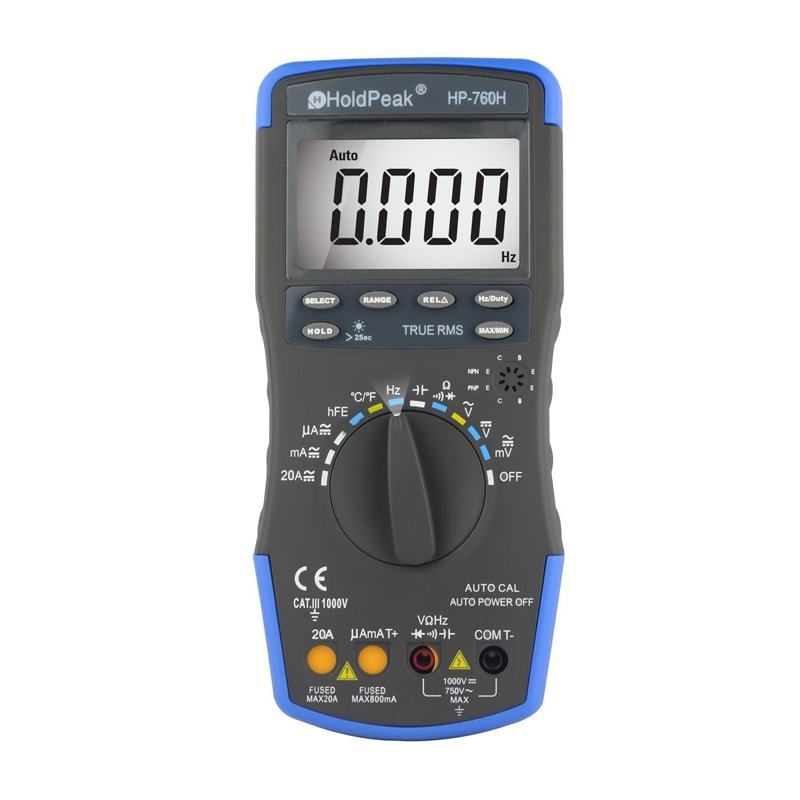 HoldPeak HP-760H True RMS Dijital Multimetre