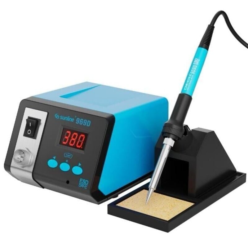 Sunline 969D Isı Ayarlı 75W Havya İstasyonu