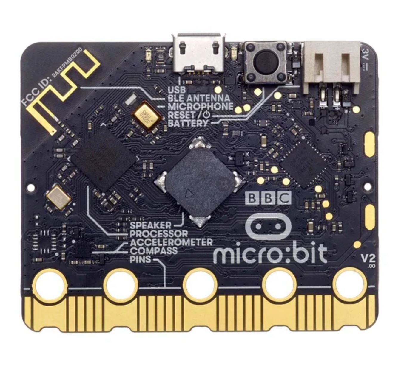 BBC Micro:Bit V2.2 Geliştirme Kartı