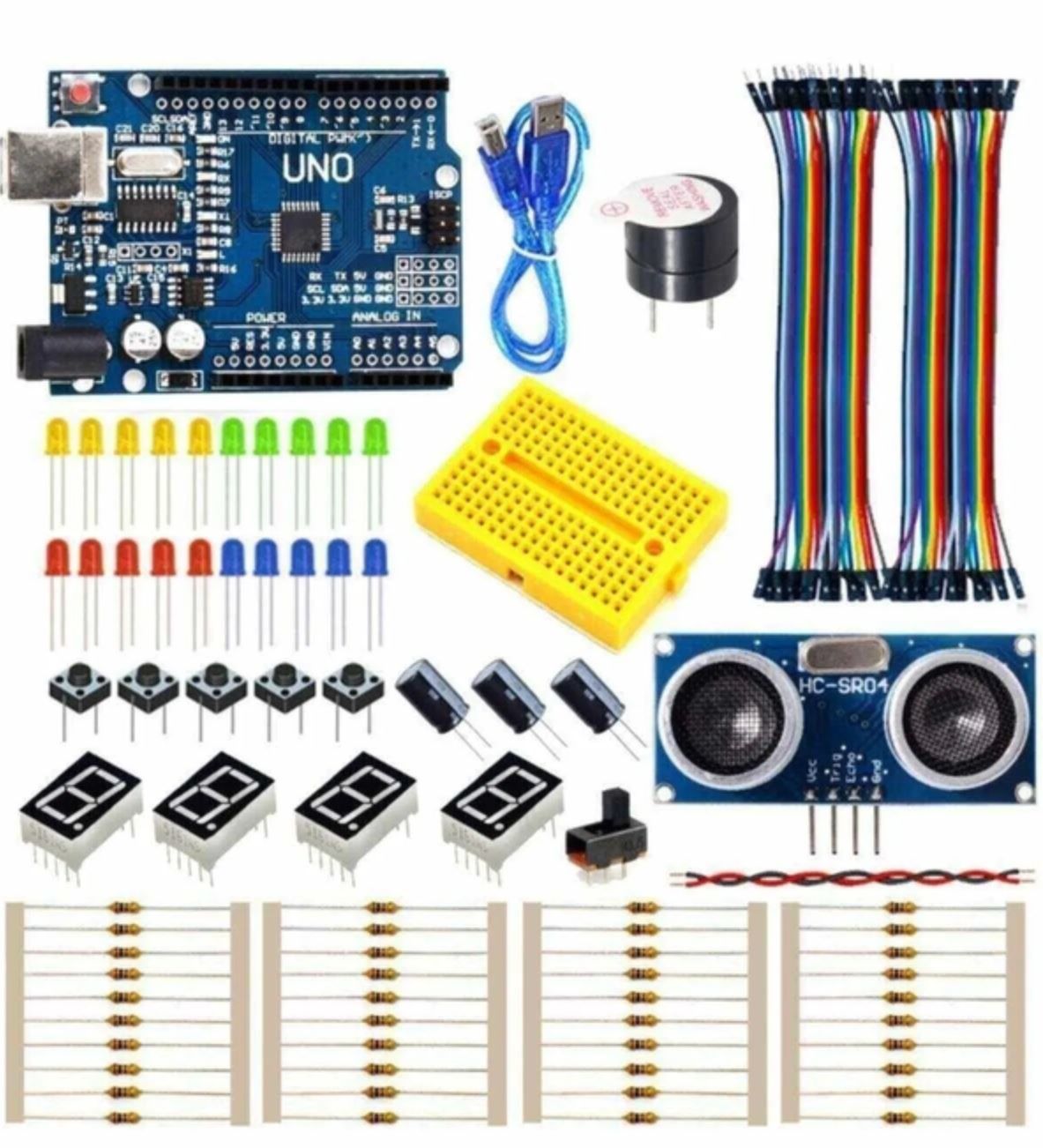 Arduino Uno Başlangıç Seti - 100 Parça
