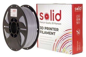 Solid Filament ABS 1.75mm Gri 1Kg