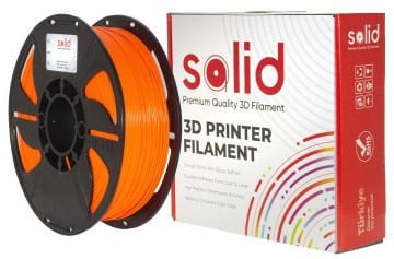 Solid Filament ABS 1.75mm Turuncu 1Kg