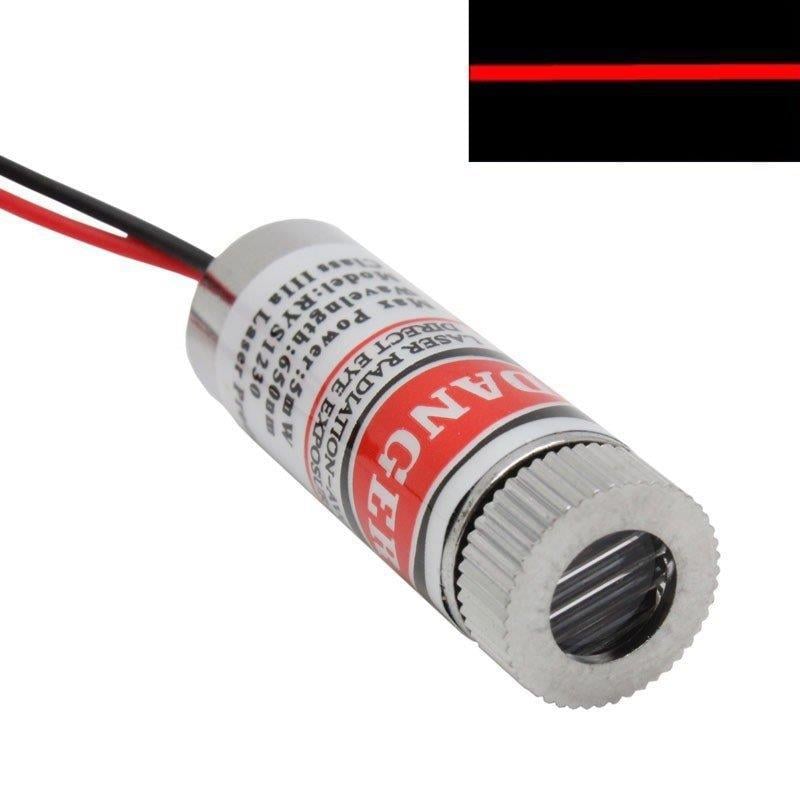 3-5V Çizgi Lazer Diyot 5mW 650nm