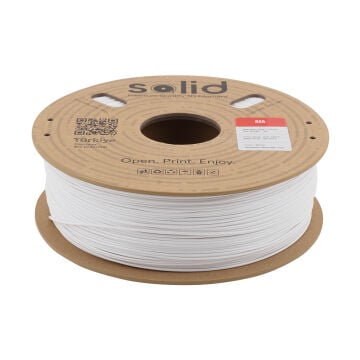 Solid ASA Beyaz Filament 1.75mm - 1Kg