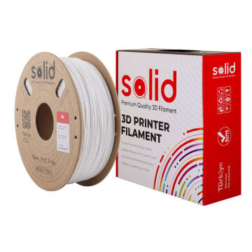 Solid ASA Beyaz Filament 1.75mm - 1Kg