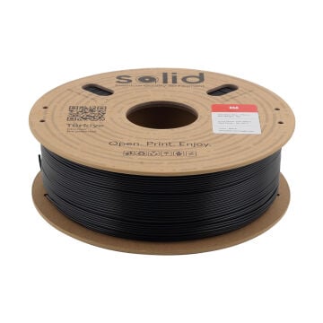 Solid ASA Siyah Filament 1.75mm - 1Kg