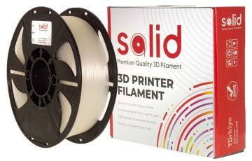 Solid Filament ASA 1.75mm Şeffaf 1Kg