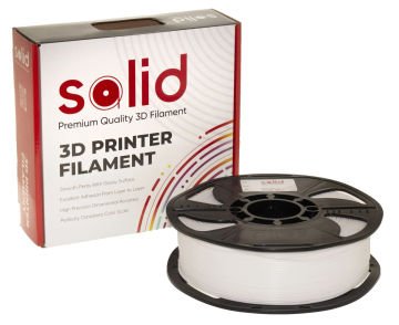 Solid Filament PET-G 1.75mm Beyaz 1Kg