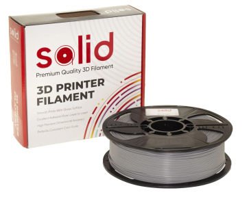 Solid Filament PET-G 1.75mm Gri 1Kg