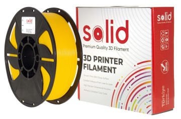 Solid Filament PET-G 1.75mm Sarı 1Kg