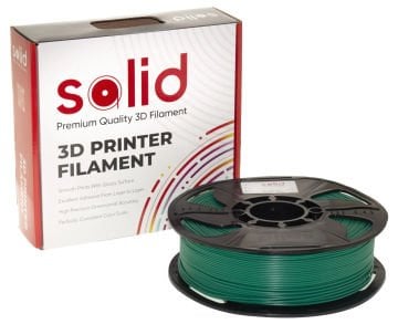 Solid Filament PET-G 1.75mm Yeşil 1Kg