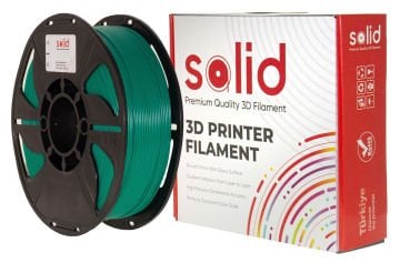 Solid Filament PET-G 1.75mm Yeşil 1Kg