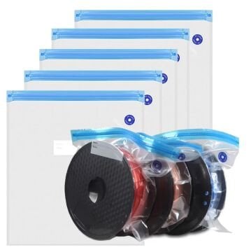 Vakumlu Filament Saklama Poşeti - 5 Poşet 300x340mm