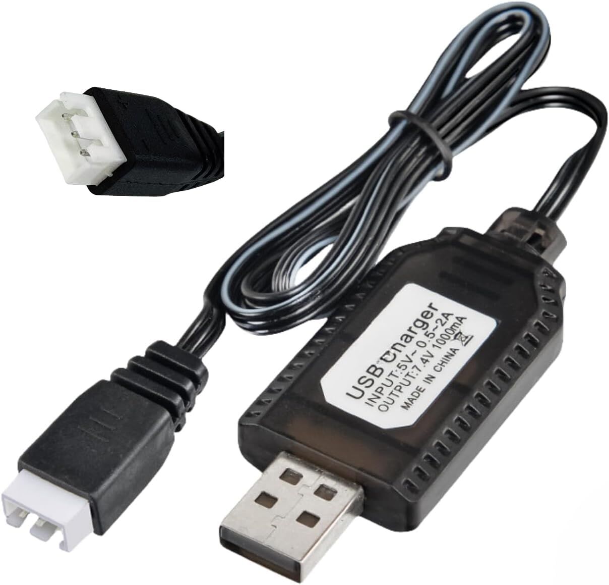 2S LiPo Pil USB Şarj Devresi 7.4V – XH-3P Girişli 1A Max