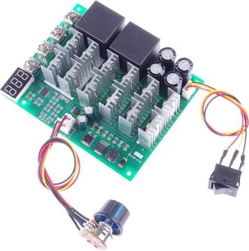 DC 10V-55V 60A 3000W Ekranlı PWM Motor Sürücü