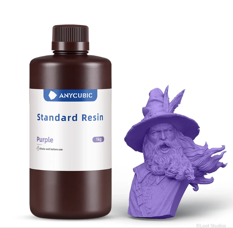 Anycubic Standart Reçine 1 Kg Mor