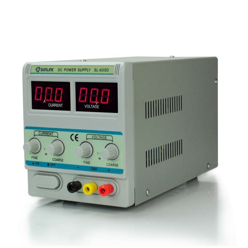 Sunline 605D DC Güç Kaynağı 0-60V/0-5A