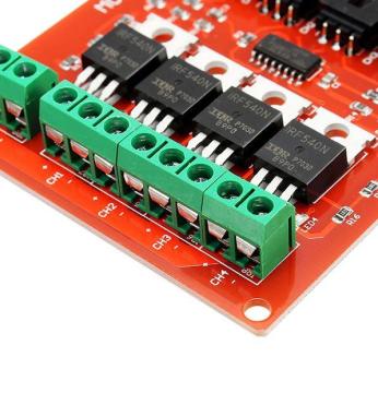 IRF540 4 Kanal Mosfet Modülü