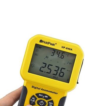 HoldPeak HP-846A Rüzgar Ölçer