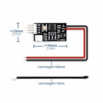 VHM-802 Sıcaklık Kontrollü Fan Devresi 12V