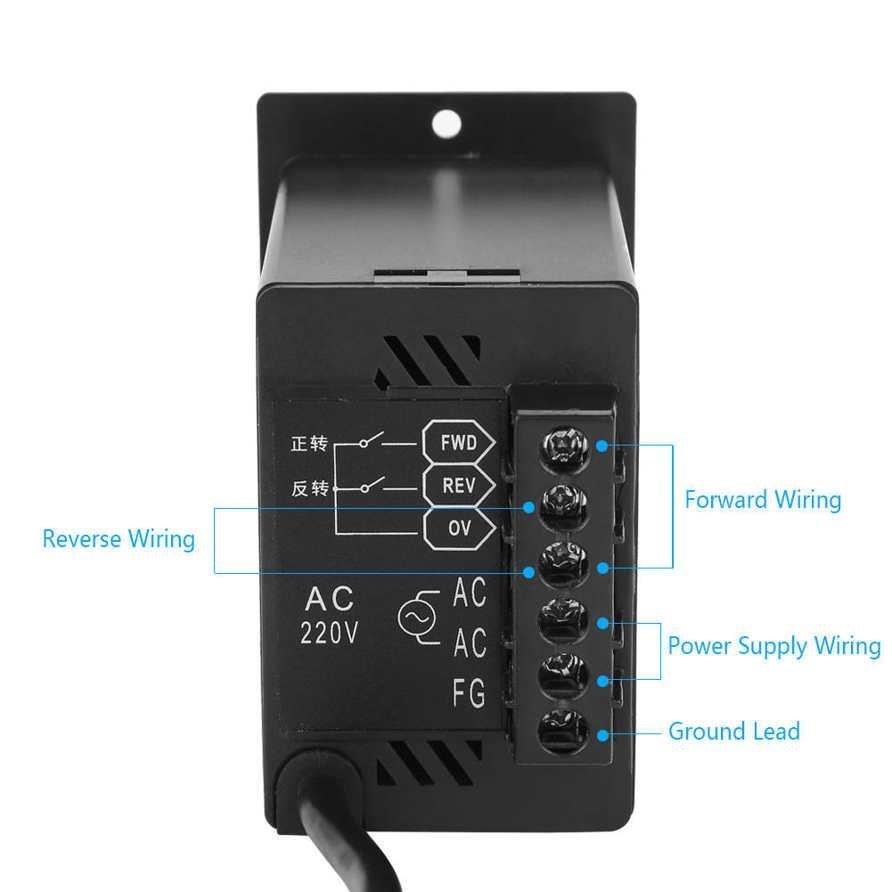 AC 220v 200W Dijital Motor Hız Kontrol Modülü