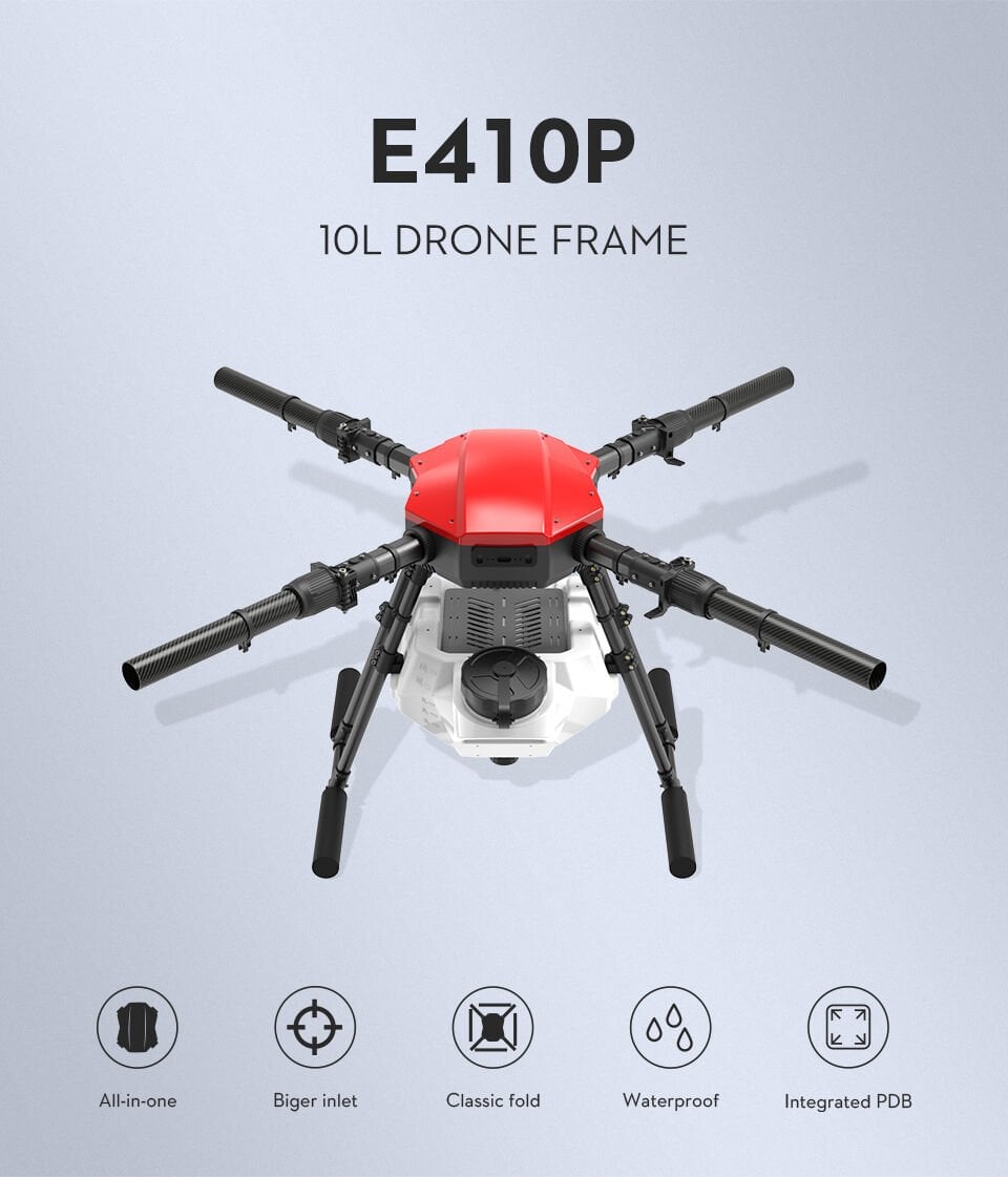 EFT E410P 10L Tarım İlaçlama Zirai Drone Gövde Kiti