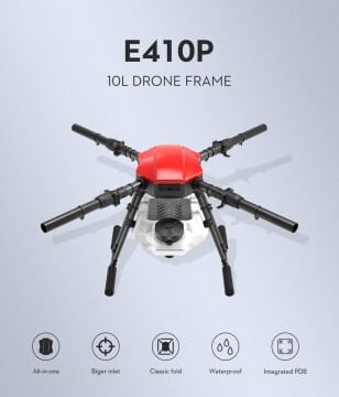 EFT E410P 10L Tarım İlaçlama Zirai Drone Gövde Kiti