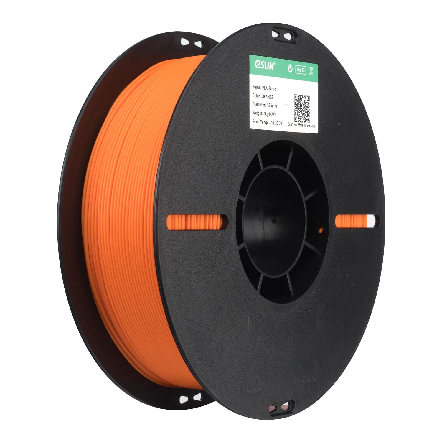 eSUN PLA Basic Filament Turuncu 1.75mm 1Kg